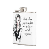 ビックリした フラスク (左)