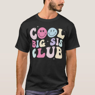 ビックールグシクラブおもしろいシスターマッチング兄弟姉妹 Tシャツ