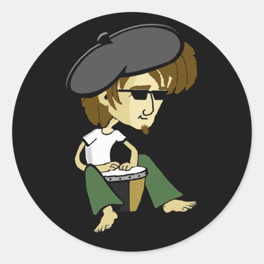 ビックールグダディ・オ・ビートルズ ラウンドシール (正面)