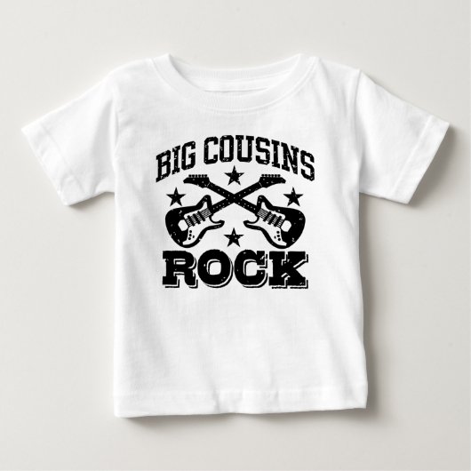 ビッグいとこロック ベビーTシャツ (正面)