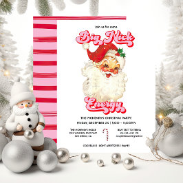 ビッグおもしろいニックエナジークリスマスパーティー 招待状