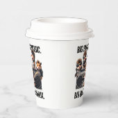 ビッグおもしろいヘアミュージックボームボックスハムスタースーパーグループ 紙コップ (右)