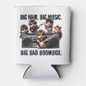ビッグおもしろいヘアミュージックボームボックスハムスタースーパーグループ 缶クーラー (正面)