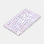 ビッグはっきりしたハイビスカスフラワー選択カラー ポストイット (アングル)