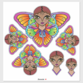 ビッグアイステッカー シール