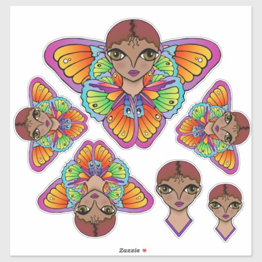 ビッグアイステッカー シール (シート)