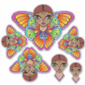 ビッグアイステッカー シール (正面)