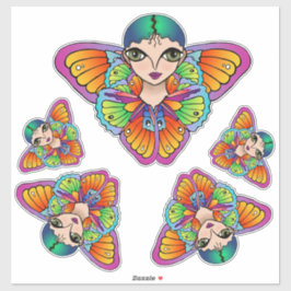 ビッグアイステッカー シール