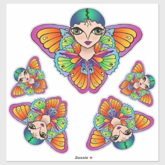 ビッグアイステッカー シール (シート)