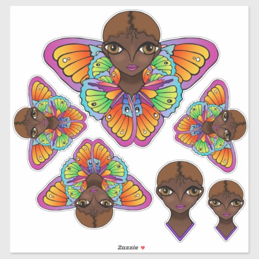 ビッグアイステッカー シール (シート)