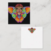 ビッグアイステッカー スクエア名刺 (正面/裏面)