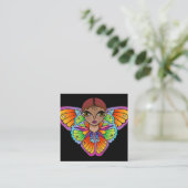 ビッグアイステッカー スクエア名刺 (スタンド正面)