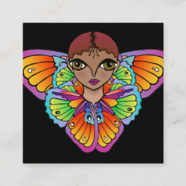 ビッグアイステッカー スクエア名刺