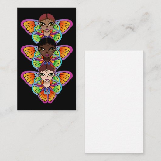 ビッグアイステッカー 名刺 (正面/裏面)