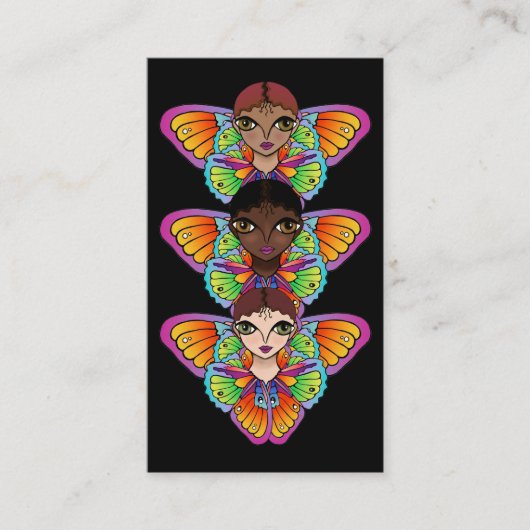 ビッグアイステッカー 名刺 (正面)