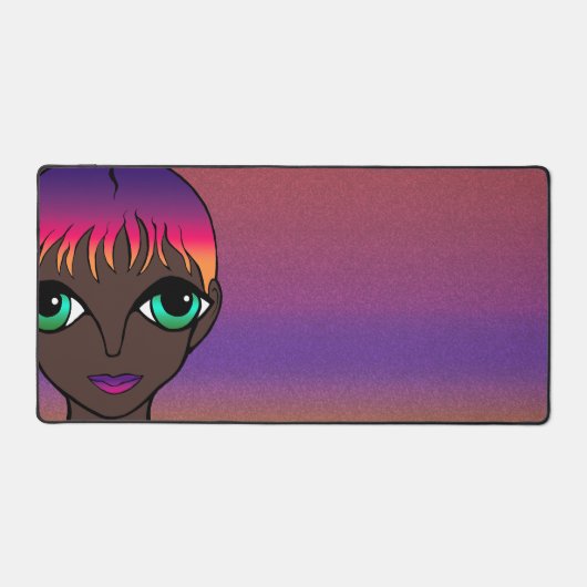 ビッグアイズデザイン デスクマット (正面)