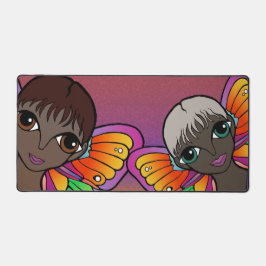 ビッグアイズデザイン デスクマット