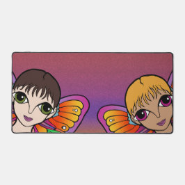 ビッグアイズデザイン デスクマット