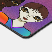 ビッグアイズデザイン デスクマット (コーナー)