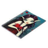 ビッグアイフェアリーとレディーバグノート ノートブック (左側)