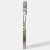 ビッグアイボリーフラワー、抽象芸術モダンフラクタルアート Case-Mate iPhoneケース (裏面 / 右)