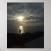 ビッグアイランドシルエット ポスター (正面)