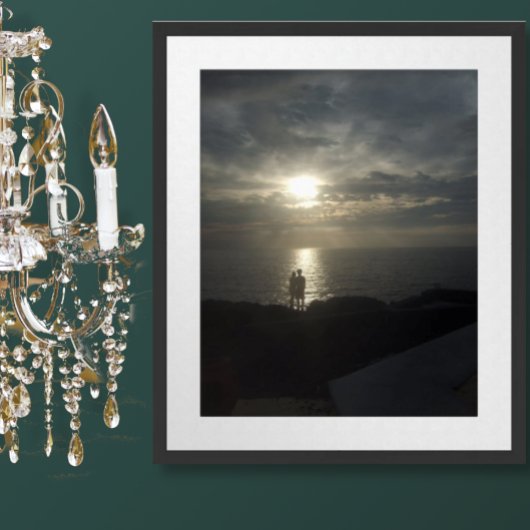 ビッグアイランドシルエット ポスター