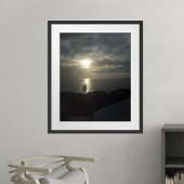 ビッグアイランドシルエット ポスター