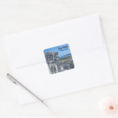 ビッグアイランドハワイ笑うティキスのシール スクエアシール (封筒)