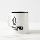 ビッグアイランドポンドニューハンプシャー ツートーンマグカップ (正面左)