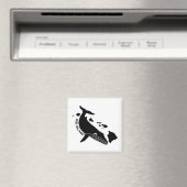 ビッグアイランド – ハワイ諸島ハンプバック マグネット (インサイチュ (食洗機))