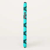 ビッグアクア水玉模様オンティール(緑がかった色) Case-Mate iPhoneケース (裏面/右)