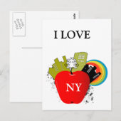 ビッグアップルニューヨーク ポストカード (正面/裏面)