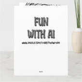 ビッグアニメガール猫の耳誕生日 カード (裏面)