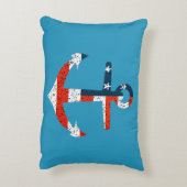 ビッグアメリカン国旗のいかり アクセントクッション (裏面(縦))