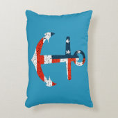 ビッグアメリカン国旗のいかり アクセントクッション (正面(垂直))