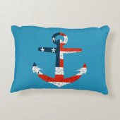 ビッグアメリカン国旗のいかり アクセントクッション (裏面)