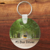 ビッグイエロースクールバス キーホルダー (正面)