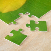 ビッグイエローフラワーコスモスワイルドフラワーアートパズル ジグソーパズル (側面)