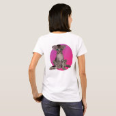 ビッグイヤーズ子猫 Tシャツ (裏面フル)