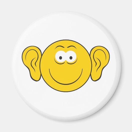 ビッグイヤーズ顔 マグネット (正面)