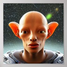 ビッグイヤーヒト様エイリアンイン宇宙