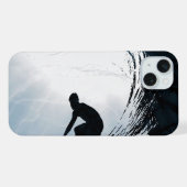 ビッグウェーブサーファー iPhoneケース (裏面横)