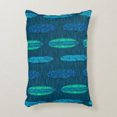 ビッグウェーブハワイアンサーフボード アクセントクッション (正面(垂直))