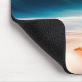 ビッグウェーブ付きサーフボード マウスパッド (コーナー)