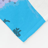 ビッグエアが飛び降りる！ – スノーボーディングフールフリースブランケット フリースブランケット (角)