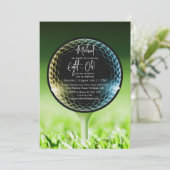 ビッグエイトゴルフ80th誕生日パーティー 招待状 (スタンド正面)