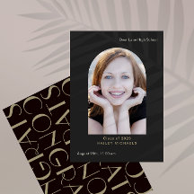 ビッグエレガントタイプ写真卒業ブラック