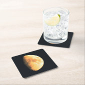 ビッグオールドムーン彗星 スクエアペーパーコースター (インサイチュ)