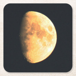 ビッグオールドムーン彗星 スクエアペーパーコースター